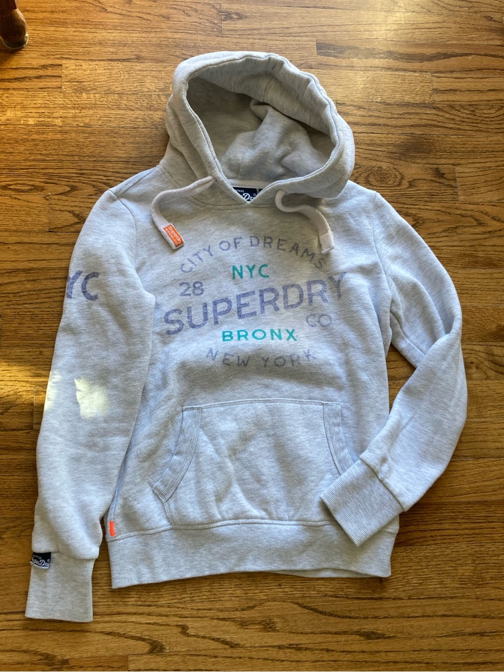 Superdy New York City Bronx City of Dreams hoodie xs